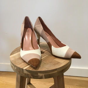 NIB Anthropologie Billy Ella Patchwork Pumps 9